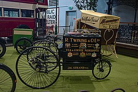 Twining's tricycle in the Milestones Museum