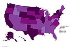 Thumbnail for File:U.S.A. states by GDP per capita in 2015.jpg