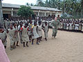 U.S. Navy Lt. Christie Kehoe in Togbin Bénin