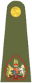 Exército Britânico (Warrant Officer, Class One)