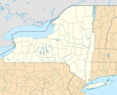 Mapa de localización Nueva York