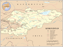 Esitellä 64+ imagen kirgisia kartta