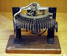 Western Electric 7A Rotary, friction drive (Bird-cage), No. 7001 Line Finder. Note the driven bevel gear on the right-hand side; this type has a steady rotary motion and does not employ an electromagnet for stepping. Uniselector Stepper detail.jpg