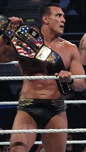 Del Rio as United States Champion in January 2016 United States Champion Alberto Del Rio.jpg