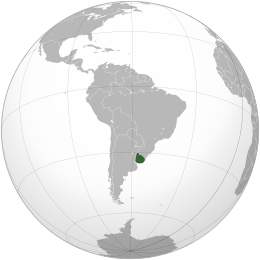 Uruguay - Localizzazione