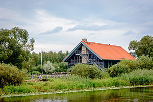 Emajõe-Suursoo Nature Experience Center on the castle grounds