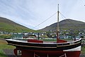 VA.193.Selvík, Sørvágur. En af de første havgående færøske fiskebåde