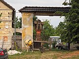 Čeština: Holubník na dvoře ve Velkém Malahově. Okres Domažlice, Česká republika.