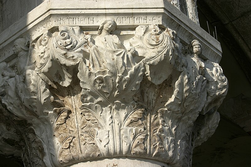 File:Venice - Doge's Palace – Gothic capital 11.jpg