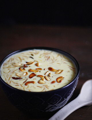<span class="mw-page-title-main">Shemai</span> Traditional dessert in Bangladesh and India