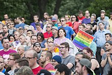 Vigil held in Minneapolis for victims of the Orlando nightclub shooting Vigil of solidarity in the wake of the Orlando Pulse shooting (27027482763).jpg