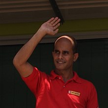 Vincent Wijeysingha na střední škole Greenridge, Singapur - 20110427.jpg