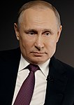 Vladimir Putin Listad sex gånger: 2017, 2016, 2015, 2014, 2008 och 2004