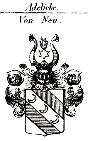 Wappen derer von Neu (Reichsadel 1614)