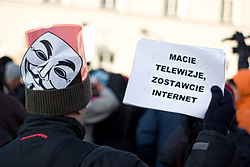 Warszawa, Pałac Prezydencki, protest ACTA 03.jpg