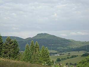 The Lemberg as seen from Wilflingen