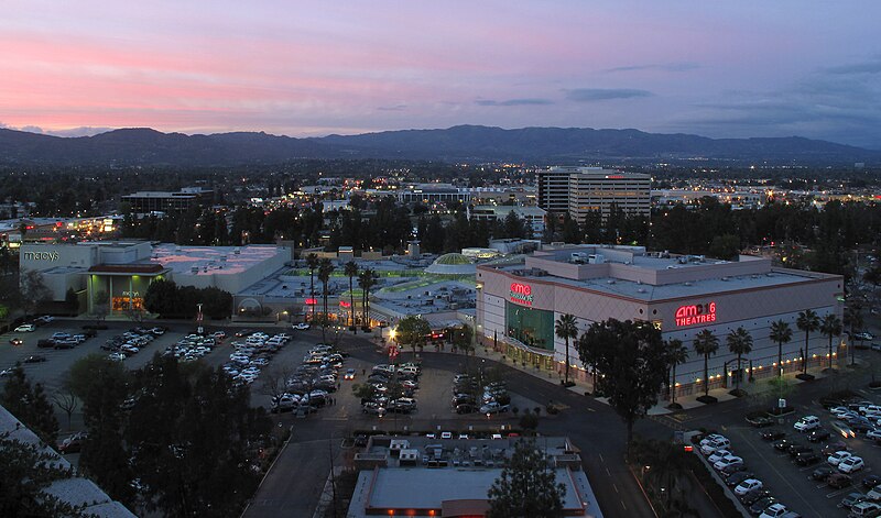 File:Westfield Promenade mall sunset.jpg