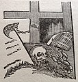 White Sepulchres: Cartoon published in New Orleans Daily Item on 1880-09-09