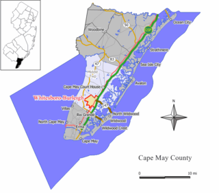 <span class="mw-page-title-main">Whitesboro-Burleigh, New Jersey</span> Populated place in Cape May County, New Jersey, US