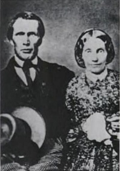 William Harrison Rice and his wife, Mary Sophia Hyde Rice.