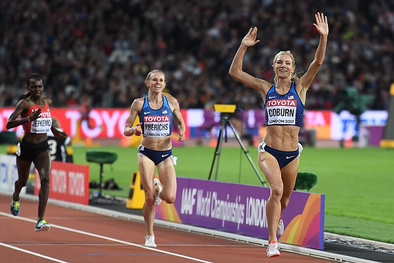 File:Women's 3000m s'chase final at London 2017.jpg
