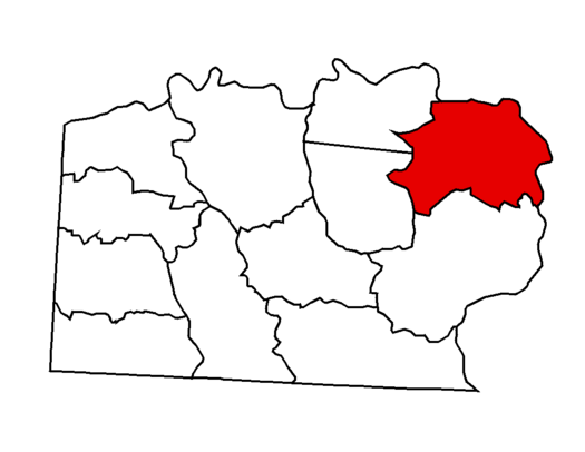 Location of East Bend Township in Yadkin County, N.C. YadkinCountyNC--EastBendTwp.PNG