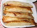 Fried popiah being sold in Malaysia