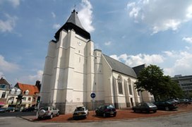 Chevet de l'église Saint-Vincent.