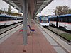 İZBAN trains at Alsancak Station.JPG