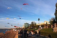 Samara embankment