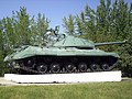 Тяжёлый танк ИС-3 в Константиновке, был снят с постамента и отремонтирован[247][248].