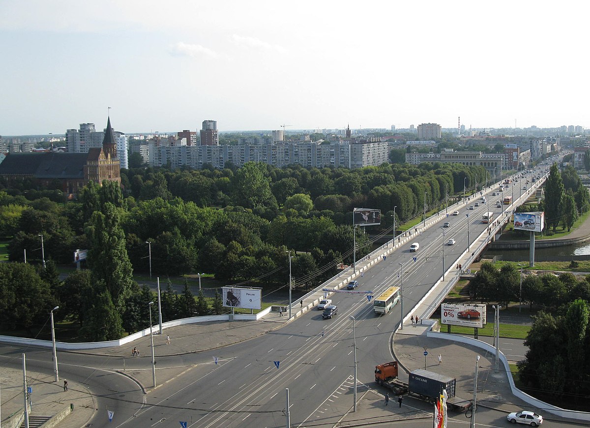 Эстакадный мост калининград