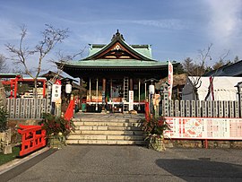 白崎八幡宮の拝殿