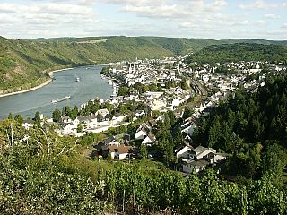 Boppard Town in Rhineland-Palatinate, Germany
