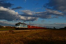 1142 642 mit einem Güterzug für Grampetcargo Austria.