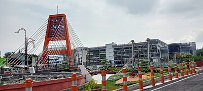 Tampak Terminal dari Jembatan Sawunggaling