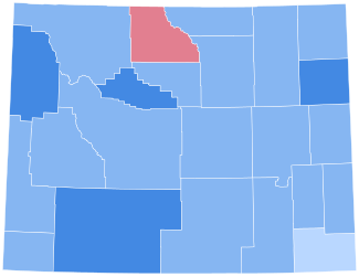 1932 Presidential Election in Wyoming.svg