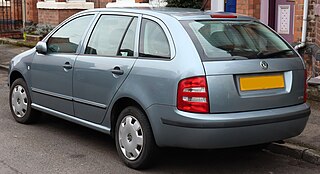 2004 Skoda Fabia Comfort 16V Estate 1.4 Rear