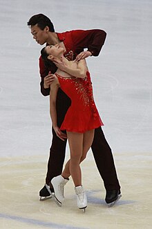 Shen Xue and Zhao Hongbo has won three gold medals and one silver medal in pair skating at the Four Continents Championships. 2009 Cup of China Pairs Shen-Zhao01.jpg