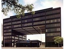 20 Hawley Street (designed by Charles Luckman), built during urban renewal