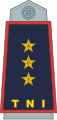 Indonesian Navy shoulder board (command)