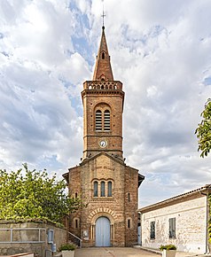 31 - Saint-Loup-Cammas - L'église de Saint Loup - Façade.jpg