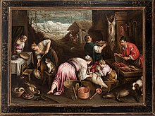 Ilanak, gan Leandro Bassano, moni 1590