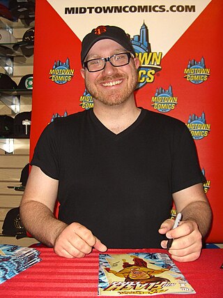 <span class="mw-page-title-main">Sterling Gates</span> American comic book writer (born 1981)