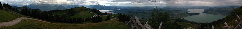 File:6661-6667 - Rigi - View toward Rigi Staffel, Vierwaldstättersee, and Zugersee.JPG