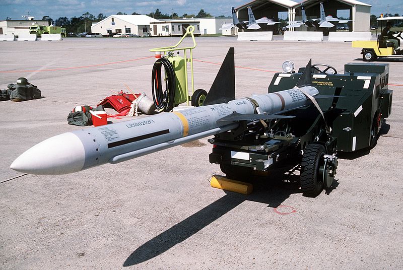 File:AIM-7 Sparrow at Eglin AFB 1988.JPEG