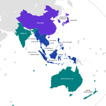東南アジア諸国連合: 沿革, 加盟国, 関連国
