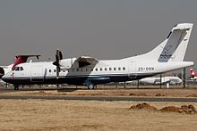 A ATR 42 of Pelican Air Service ATR ATR-42-300, Pelican Air Services AN1090459.jpg