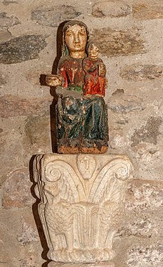 Mary with Jesus Abbey of Saint-Michel-de-Cuxa