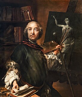 Луиджи Креспи. Автопортрет (1775)